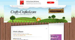 Desktop Screenshot of crafty-crafted.com