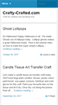 Mobile Screenshot of crafty-crafted.com