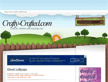 Tablet Screenshot of crafty-crafted.com